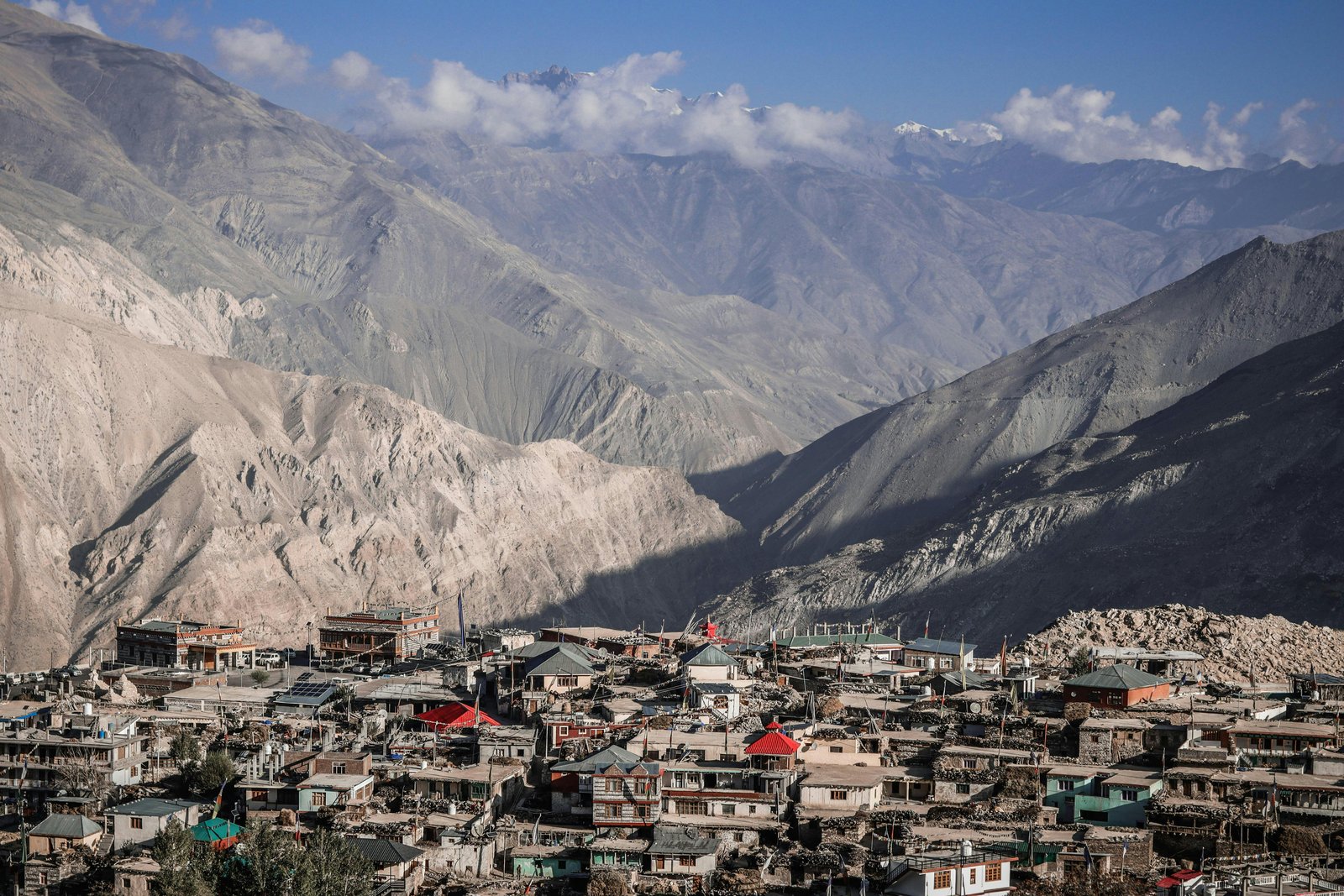 Frozen Spiti Valley in deep winter